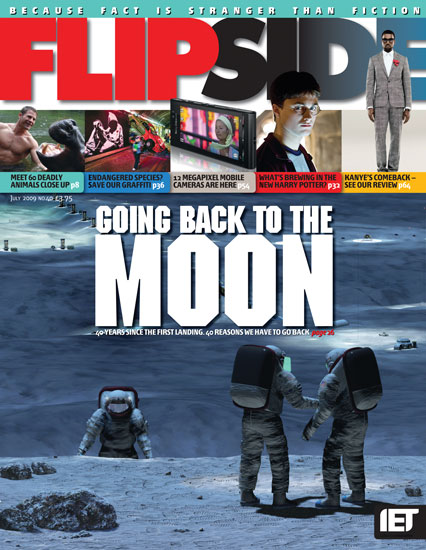 FLIP SIDE magazine cover Issue 40 July 2009