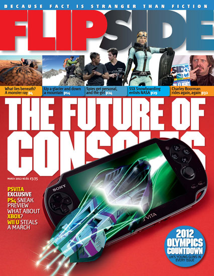 FLIP SIDE magazine cover Issue 61 March 2012