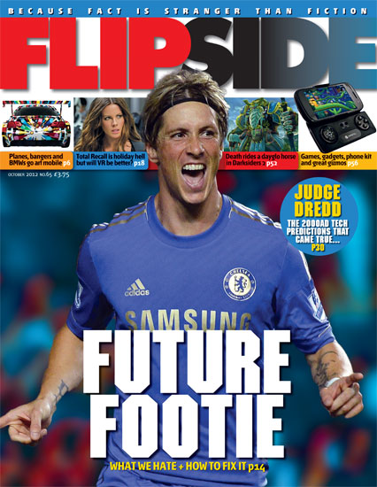 FLIP SIDE magazine cover Issue 65 October 2012