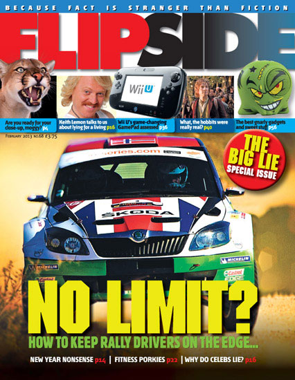 FLIP SIDE magazine cover Issue 68 February 2013