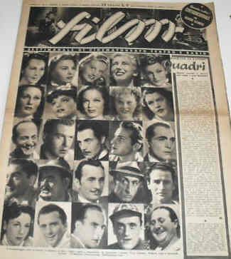 FILM (1938-50) magazine cover Issue 9 25 March 1944