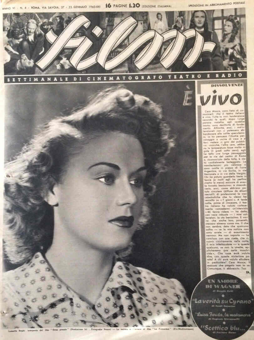 FILM (1938-50) magazine cover Issue 4 23 January 1943