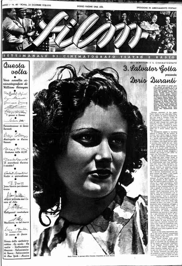 FILM (1938-50) magazine cover Issue 48 24 December 1938