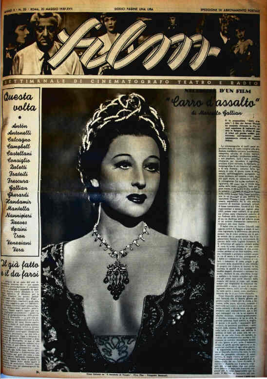 FILM (1938-50) magazine cover Issue 20 20 May 1939