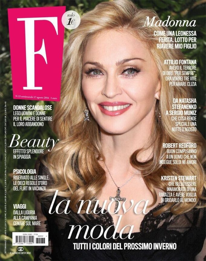 F MAGAZINE magazine cover 17 August 2016