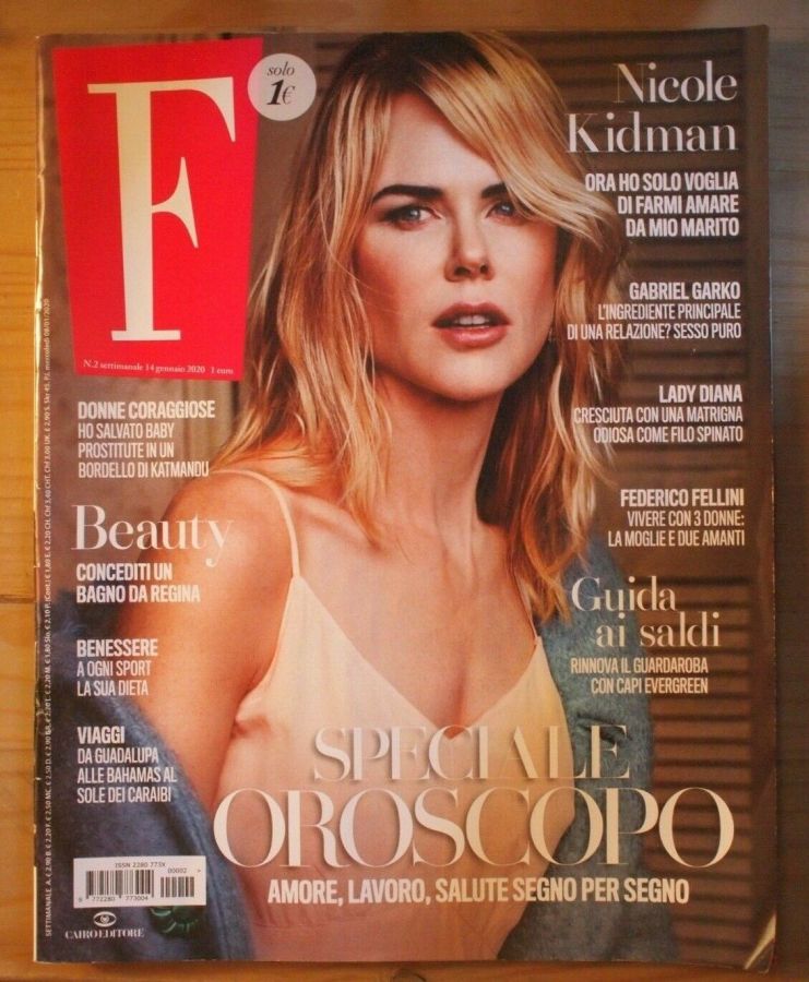 F MAGAZINE magazine cover Issue 2 14 January 2020