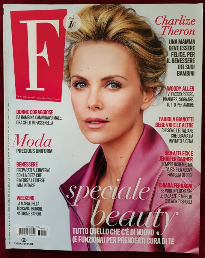 F MAGAZINE magazine cover Issue 44 2 November 2016