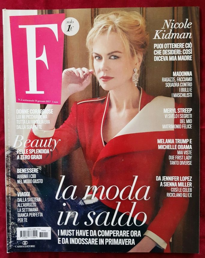 F MAGAZINE magazine cover Issue 2 18 January 2017