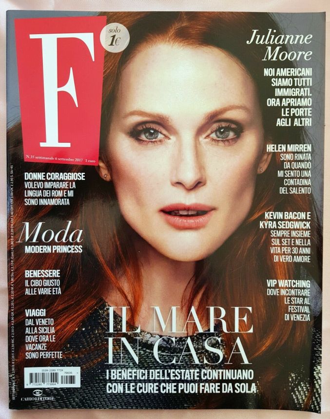 F MAGAZINE magazine side cover Issue 35 6 September 2017