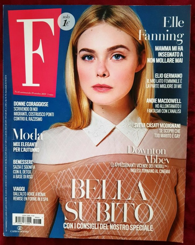 F MAGAZINE magazine cover Issue 43 29 October 2019