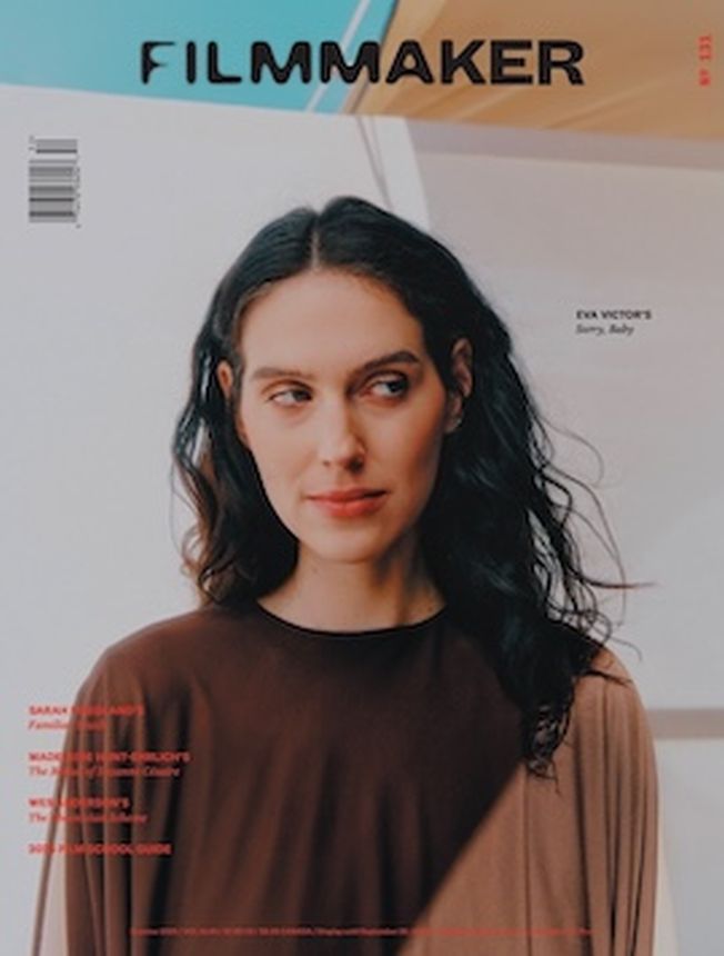 FILMMAKER magazine side cover Summer 2025