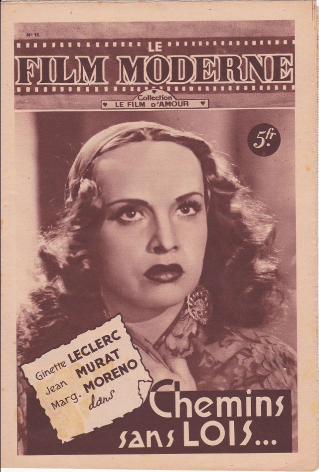 FILM MODERNE | LE magazine cover Issue 18  1948
