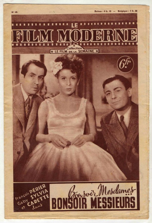 FILM MODERNE | LE magazine cover Issue 40  1948
