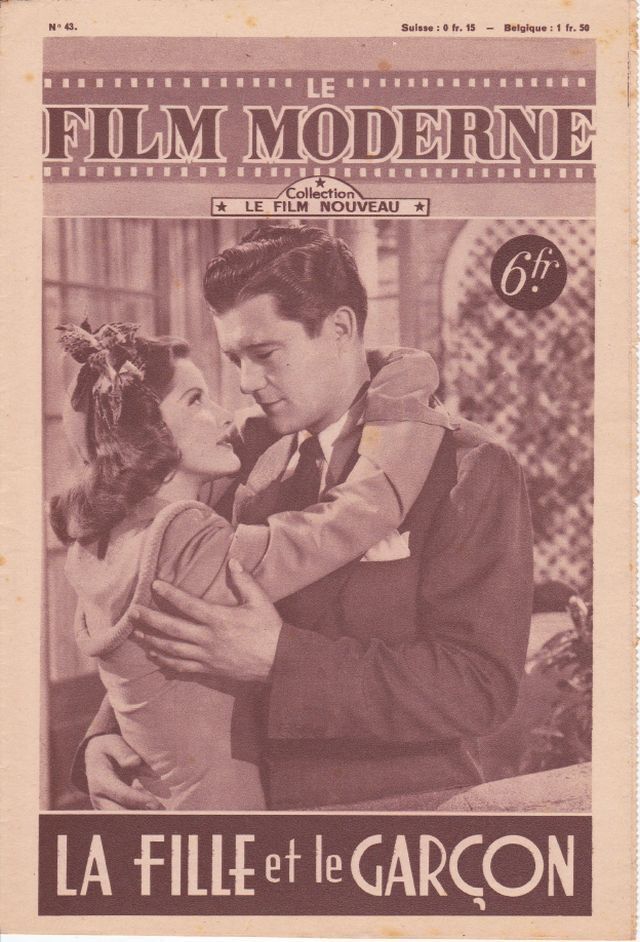 FILM MODERNE | LE magazine cover Issue 43  1948