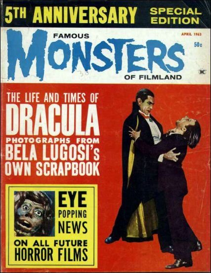 FAMOUS MONSTERS OF FILMLAND magazine cover Issue 22 April 1963
