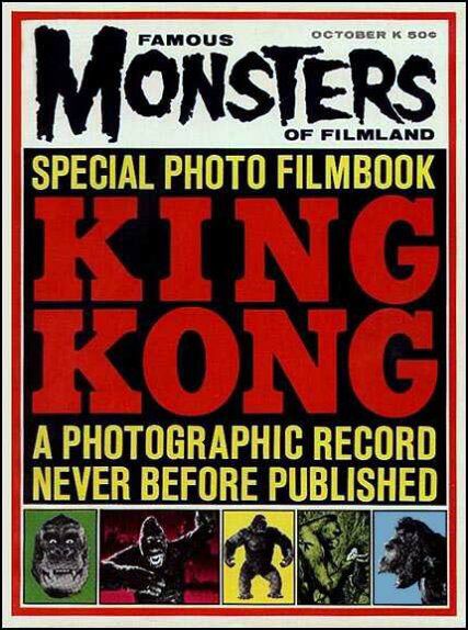 FAMOUS MONSTERS OF FILMLAND magazine cover Issue 25 October 1963