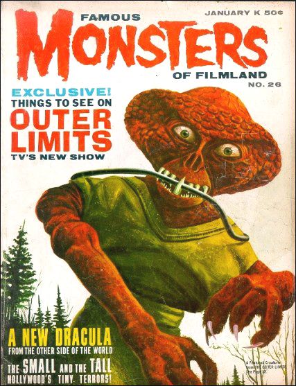 FAMOUS MONSTERS OF FILMLAND magazine cover Issue 26 January 1964