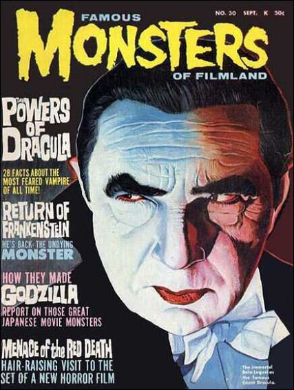 FAMOUS MONSTERS OF FILMLAND magazine cover Issue 30 September 1964