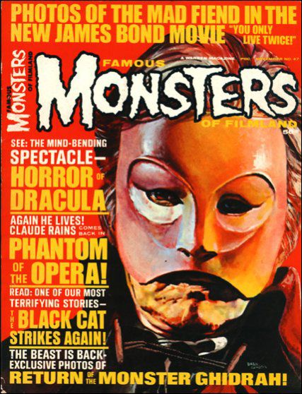 FAMOUS MONSTERS OF FILMLAND magazine cover Issue 47  1967