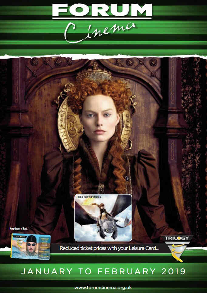 FORUM CINEMA magazine cover  January/February 2019