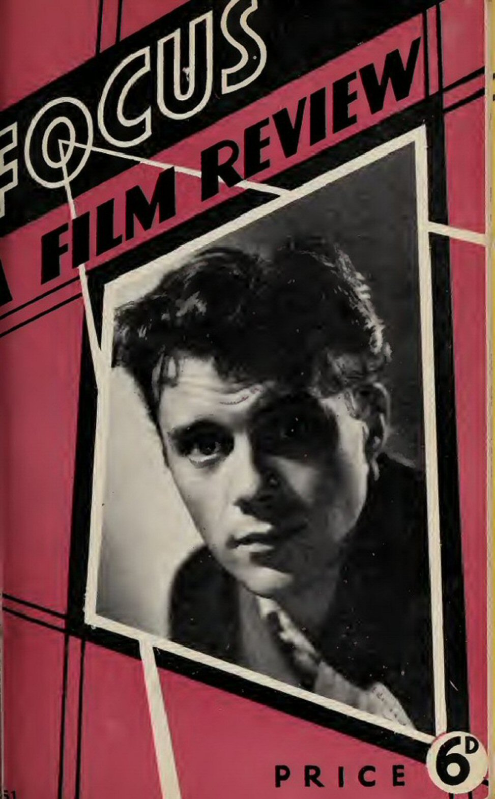 FOCUS magazine side cover  Vol 4 No  3  March 1951