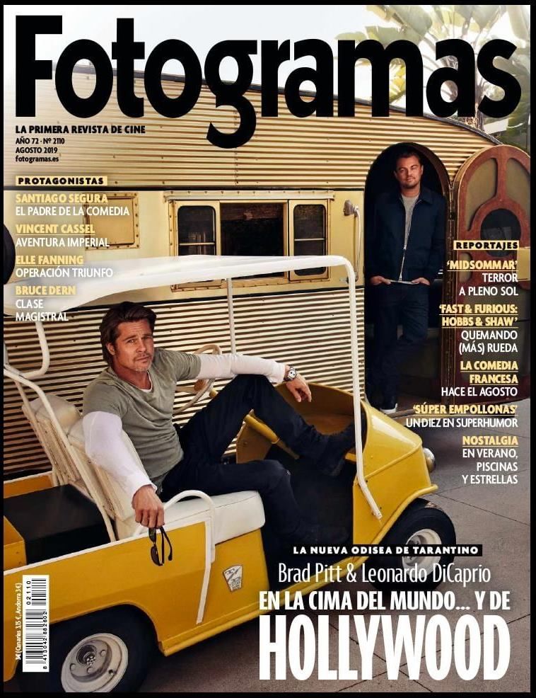 FOTOGRAMAS magazine cover Issue 2110  August 2019