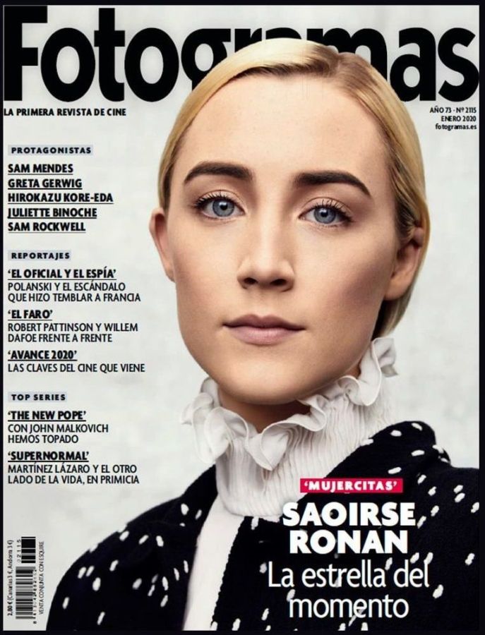 FOTOGRAMAS magazine cover Issue 2115  January 2020