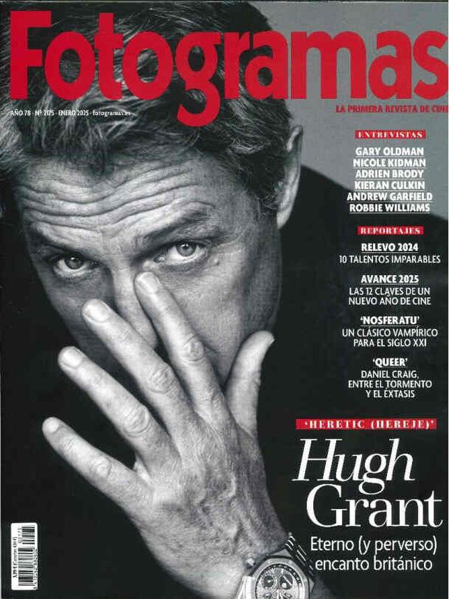 FOTOGRAMAS magazine cover Issue 2175  January 2025