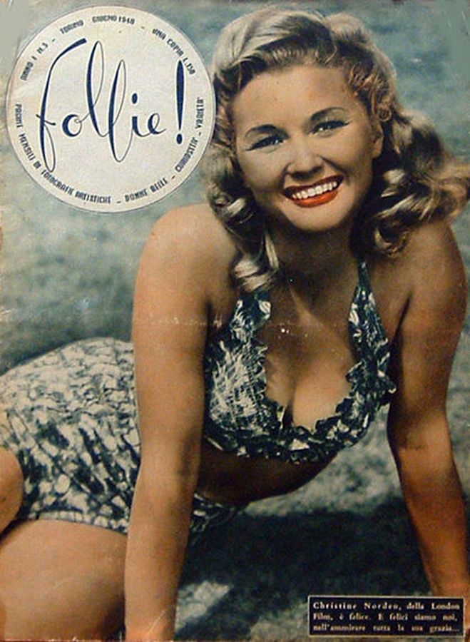 FOLLIE! magazine side cover Issue 3  June 1948