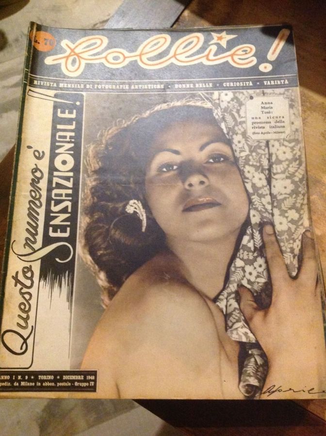 FOLLIE! magazine cover Issue 9  December 1948