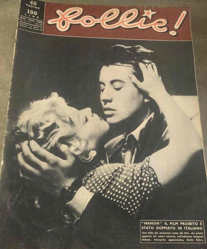 FOLLIE! magazine side cover Issue 11  October 1950