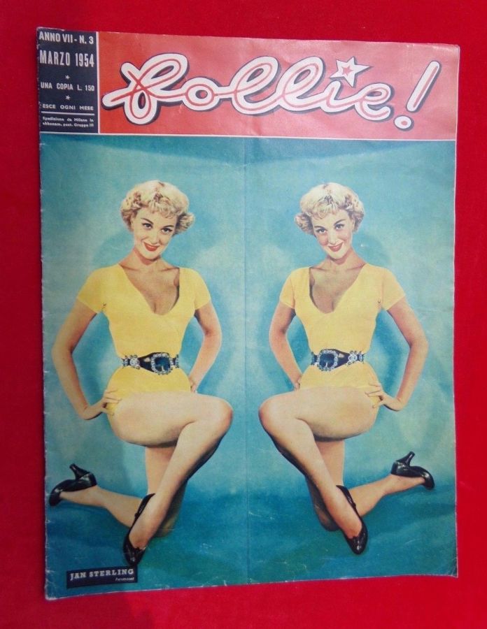 FOLLIE! magazine cover Issue 3  March 1954