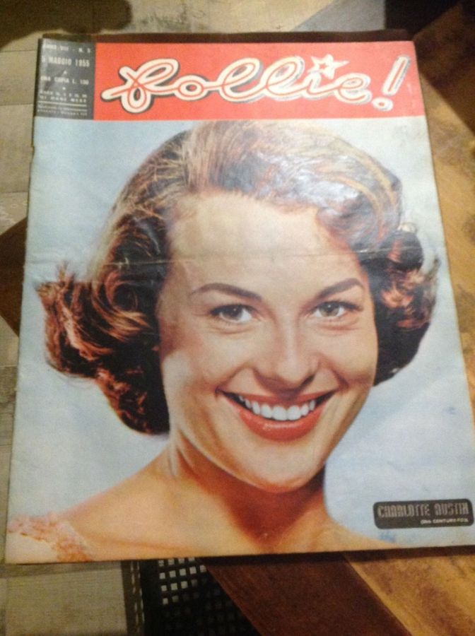 FOLLIE! magazine side cover Issue 5  May 1955