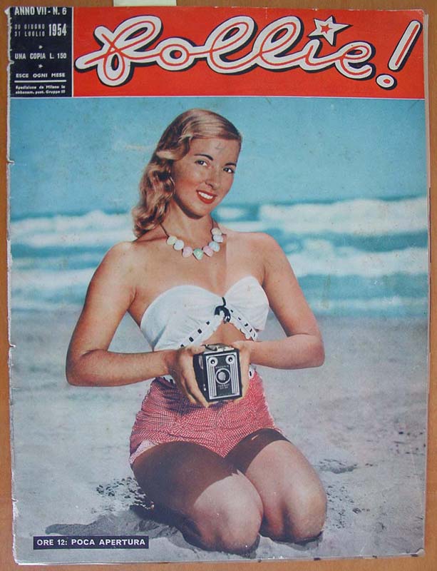 FOLLIE! magazine cover Issue 6 June 1954