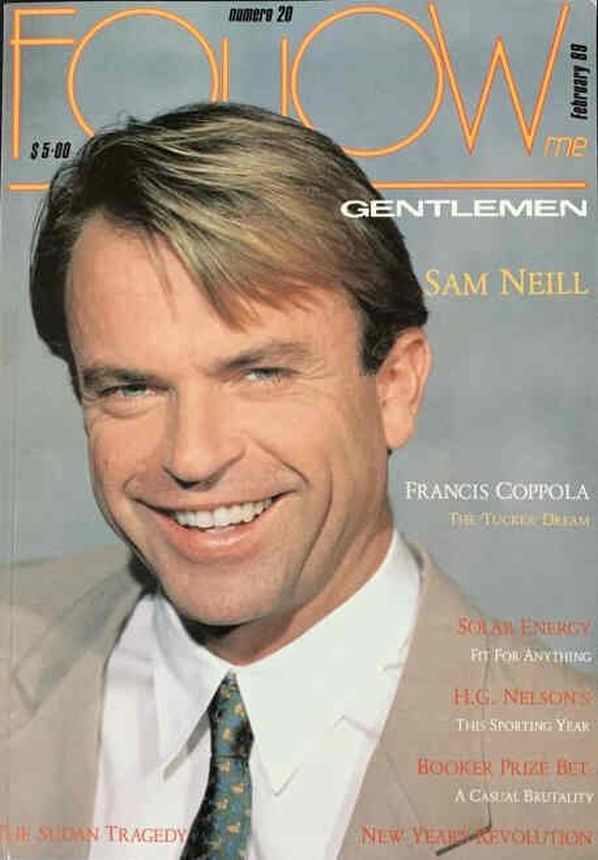 FOLLOW ME  magazine side cover Issue 20  February 1989