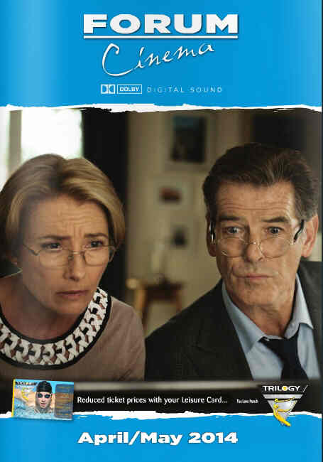 FORUM CINEMA magazine cover April/May 2014