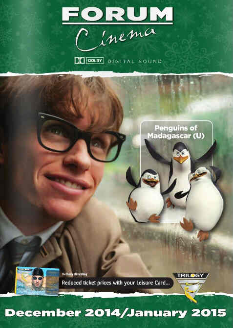 FORUM CINEMA magazine cover December 2014