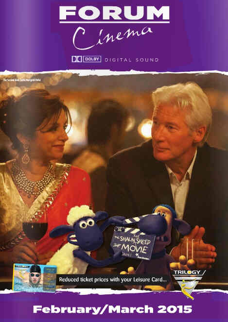 FORUM CINEMA magazine cover February/March 2015