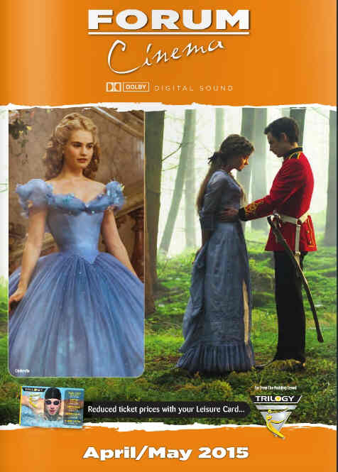 FORUM CINEMA magazine cover April/May 2015