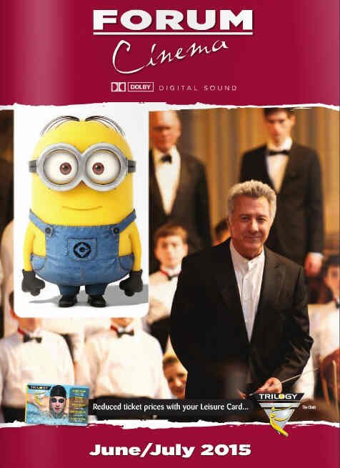 FORUM CINEMA magazine cover June/July 2015