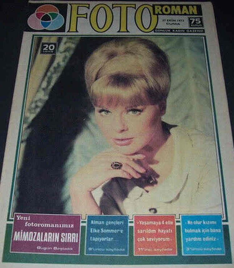 FOTO ROMAN magazine cover 27 November 1972
