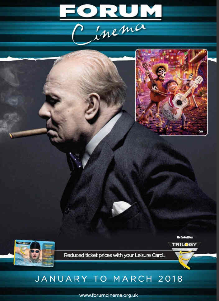FORUM CINEMA magazine cover  January/March 2018