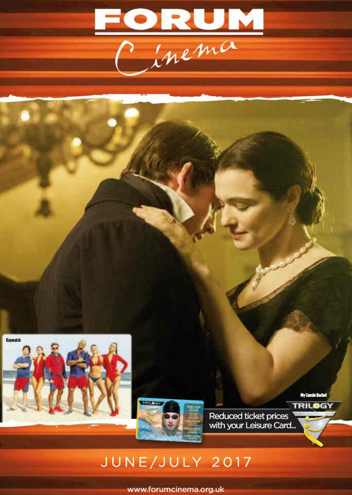 FORUM CINEMA magazine cover June/July 2017