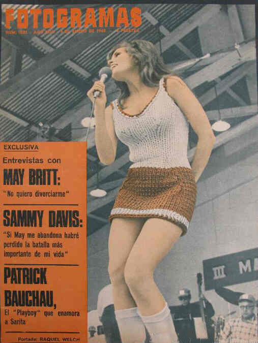FOTOGRAMAS magazine cover Issue 1003 5 January 1968