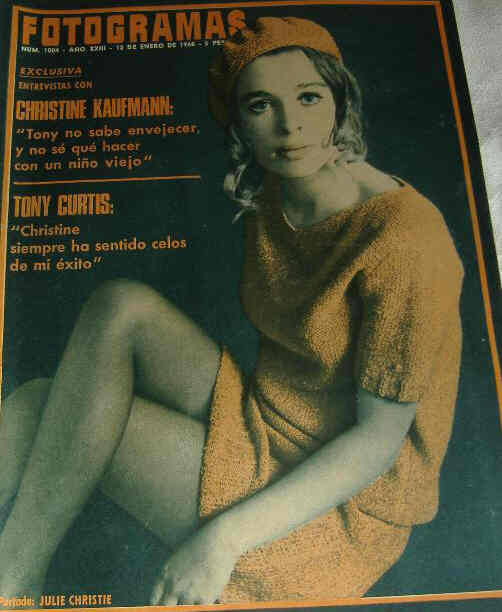 FOTOGRAMAS magazine cover Issue 1004 12 January 1968