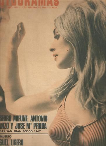 FOTOGRAMAS magazine cover Issue 1007 2 February 1968