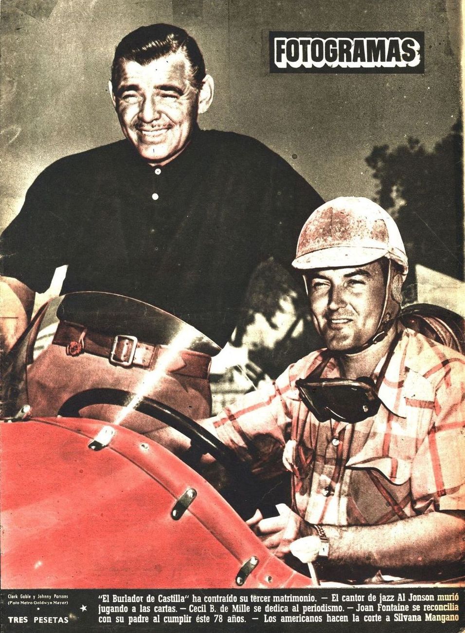 FOTOGRAMAS magazine cover Issue 103 3 November 1950