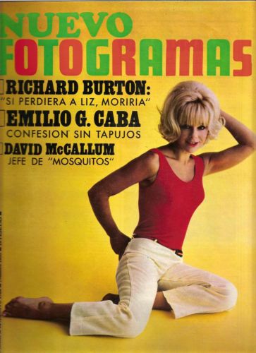 FOTOGRAMAS magazine cover Issue 1035 16 August 1968