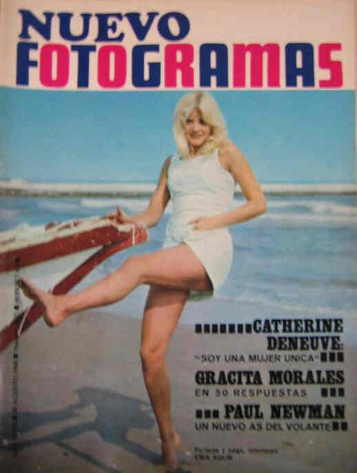 FOTOGRAMAS magazine cover Issue 1037 30 August 1968
