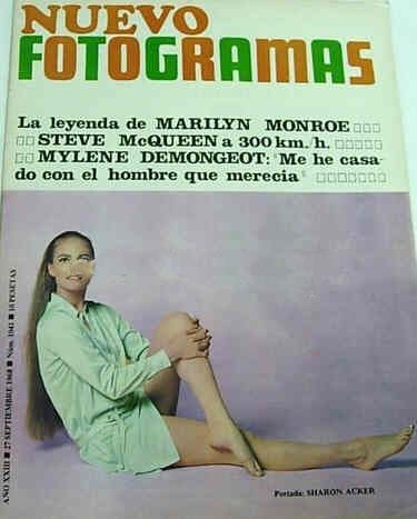 FOTOGRAMAS magazine cover Issue 1041 27 September 1968